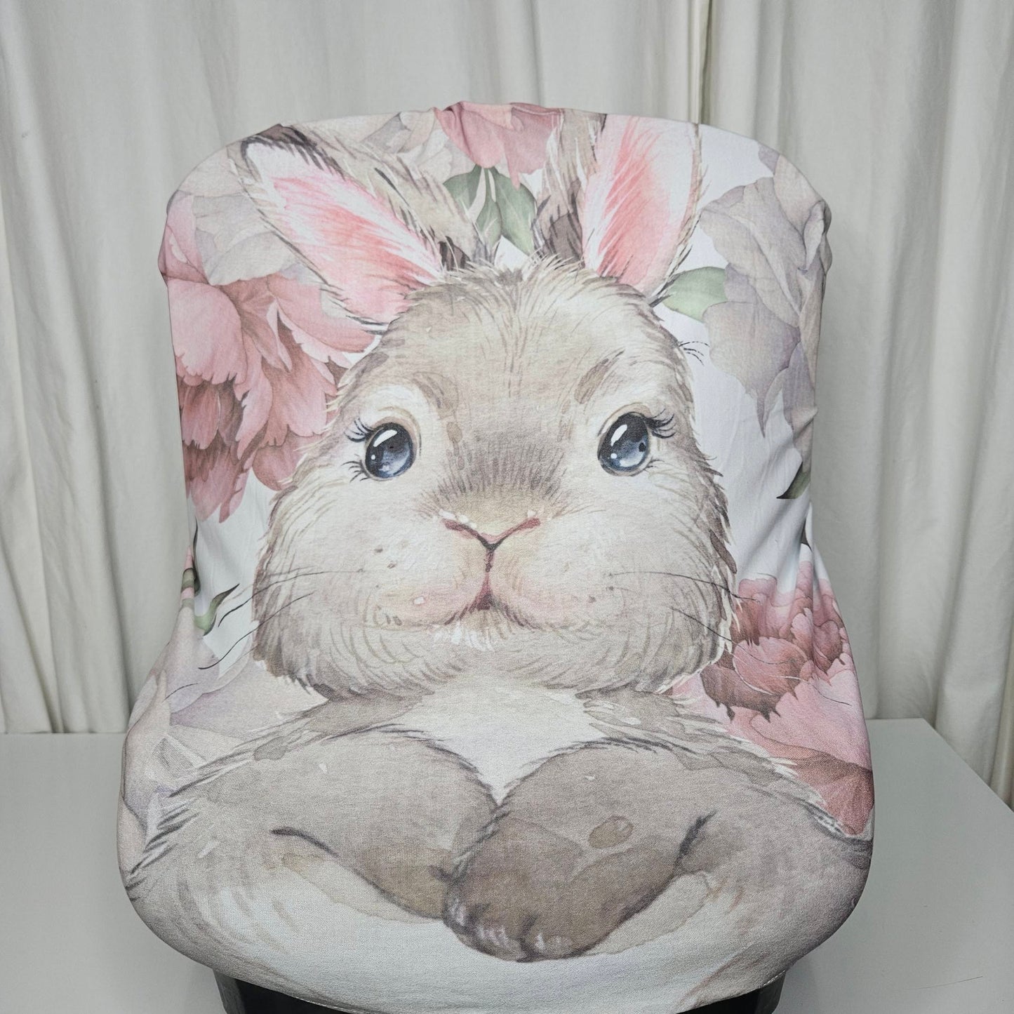 Silver Bunny cot linen
