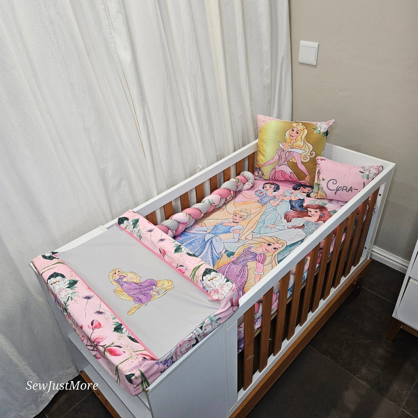 Disney princess cot linen