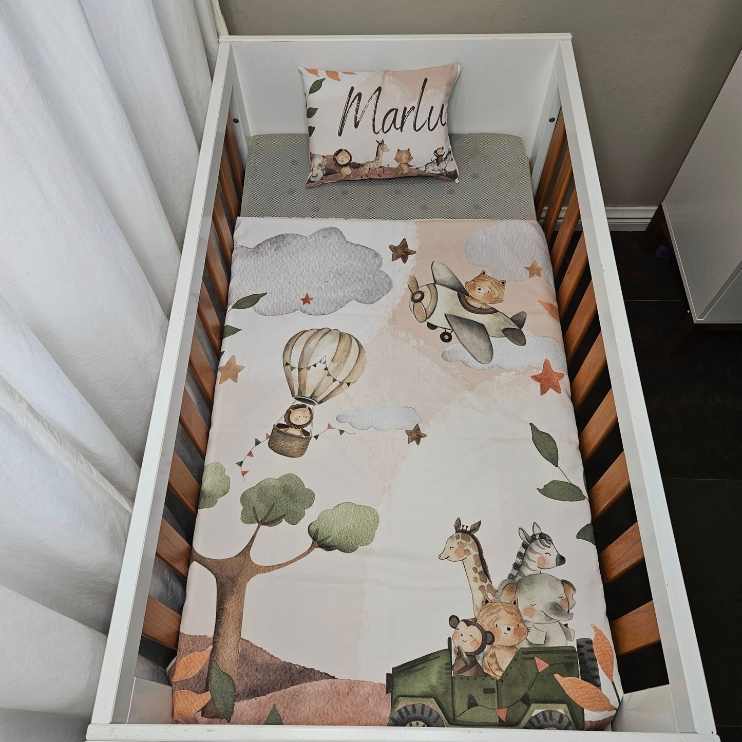 Safari Savanah Adventure  cot linen