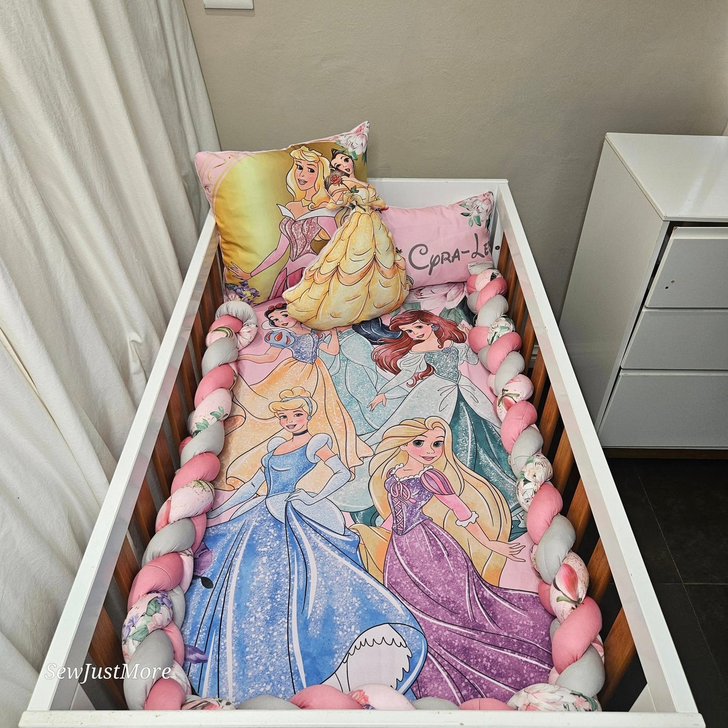 Disney princess cot linen