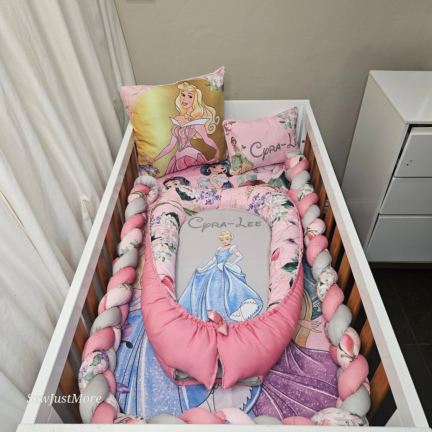 Disney princess cot linen