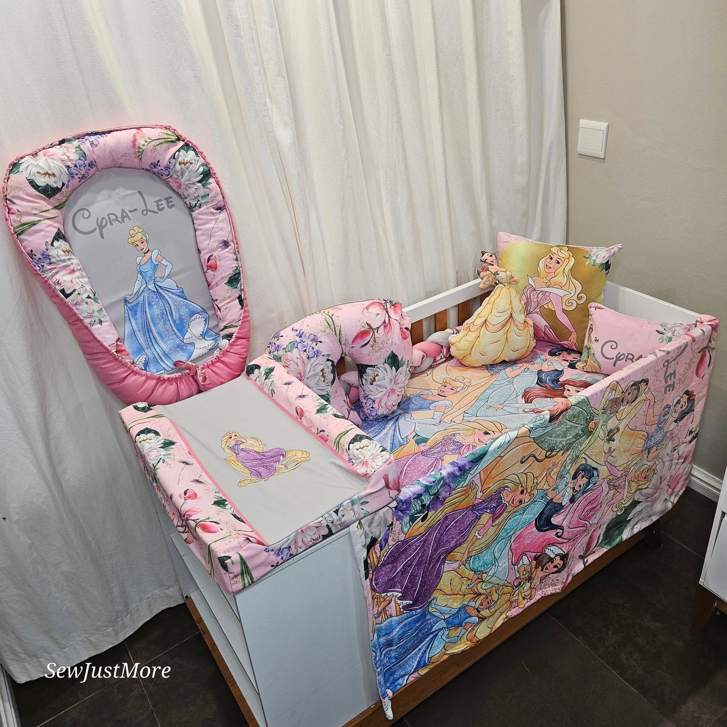 Disney princess cot linen