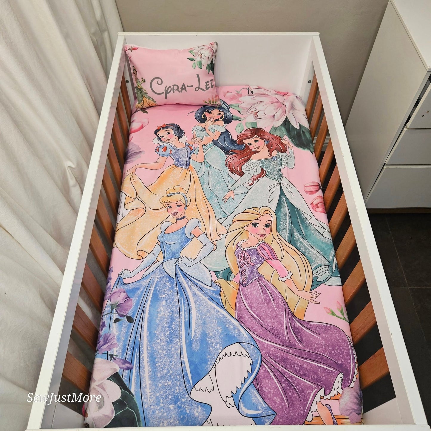 Disney princess cot linen