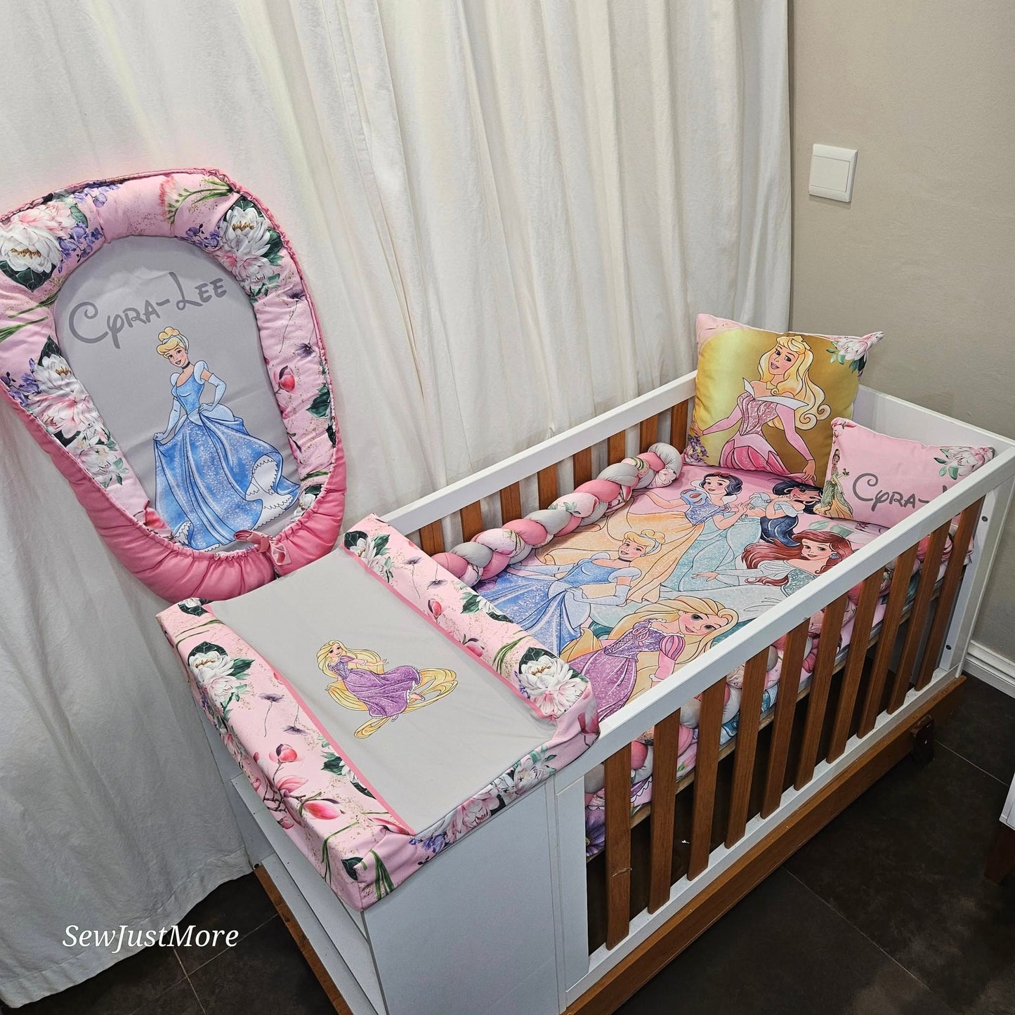 Disney princess cot linen