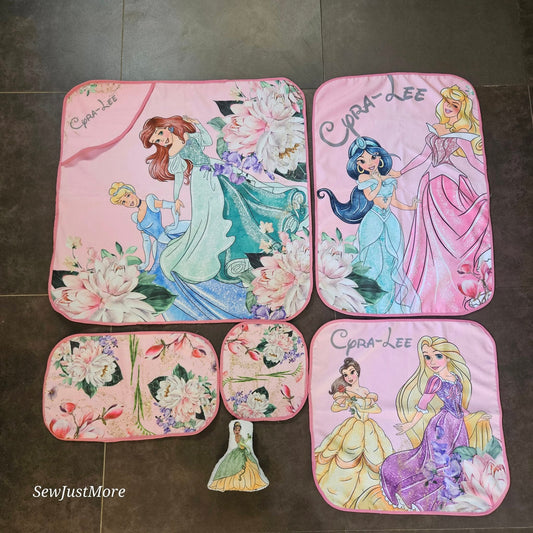 Disney princess toweling set