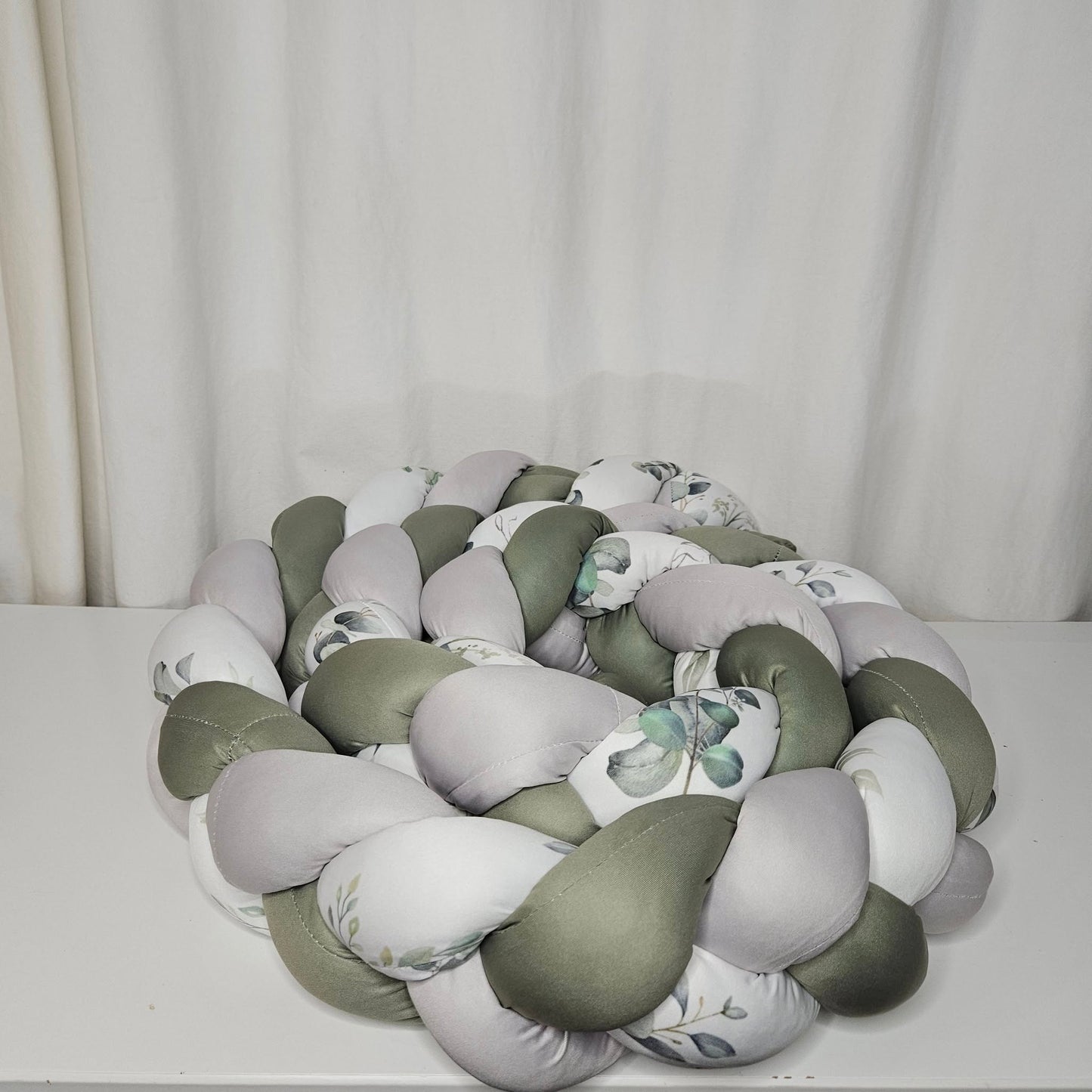 Olive Natural Safari cot linen