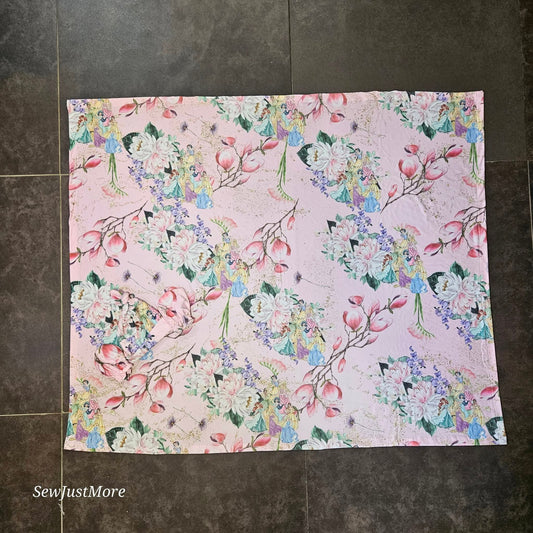 Disney princess swaddle blanket set