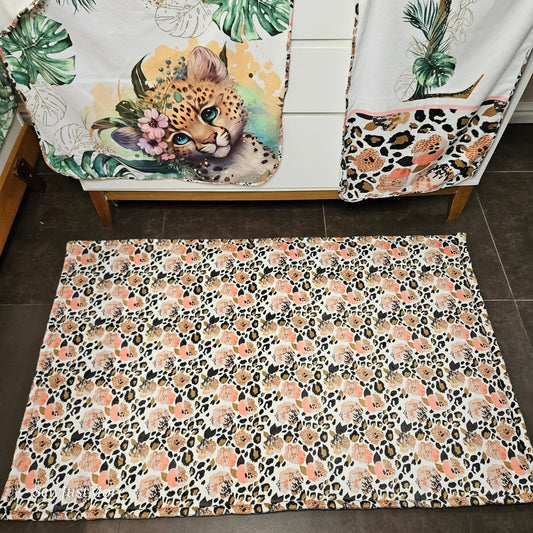 Tropical Leopard   carpet