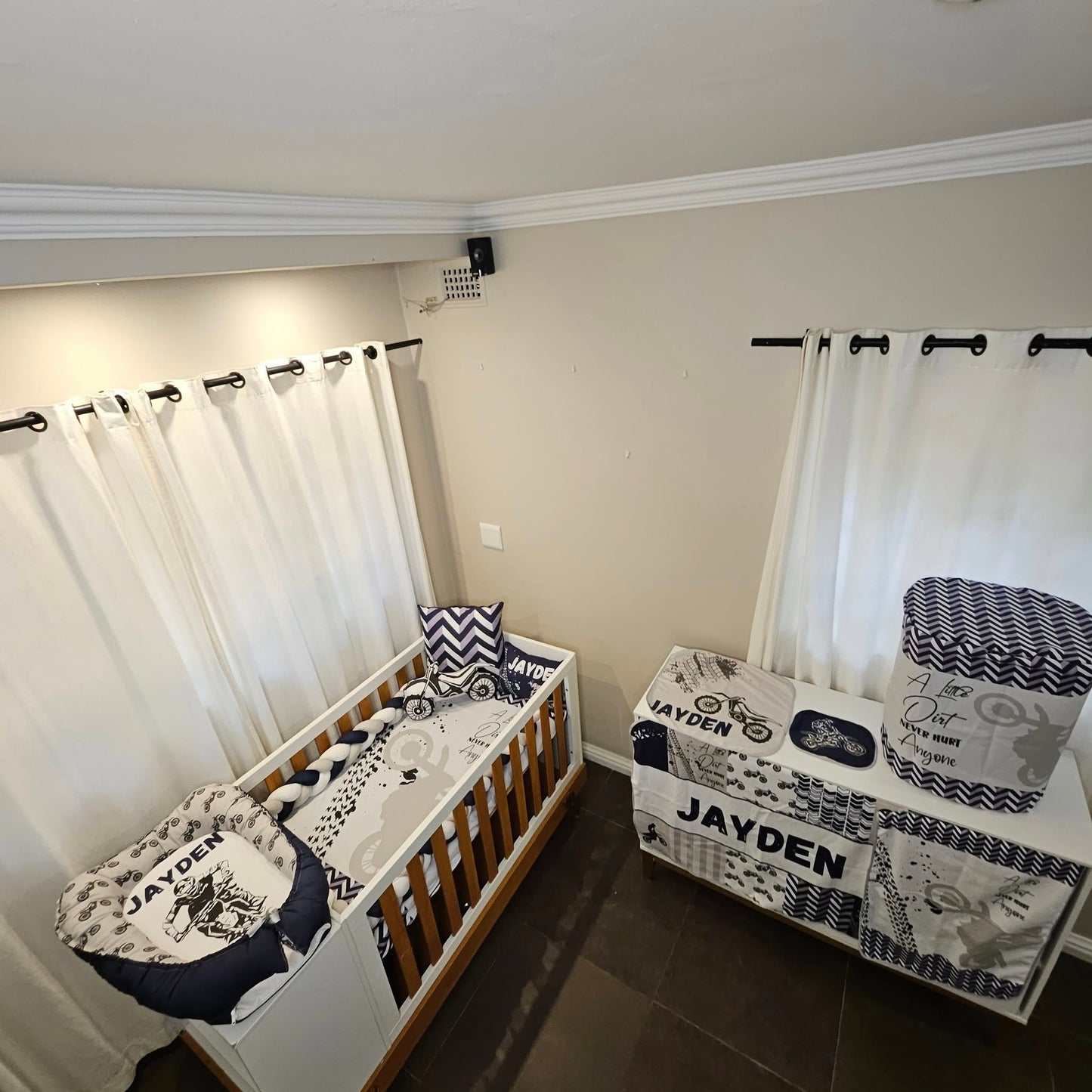Deluxe Motocross V2 cot linen