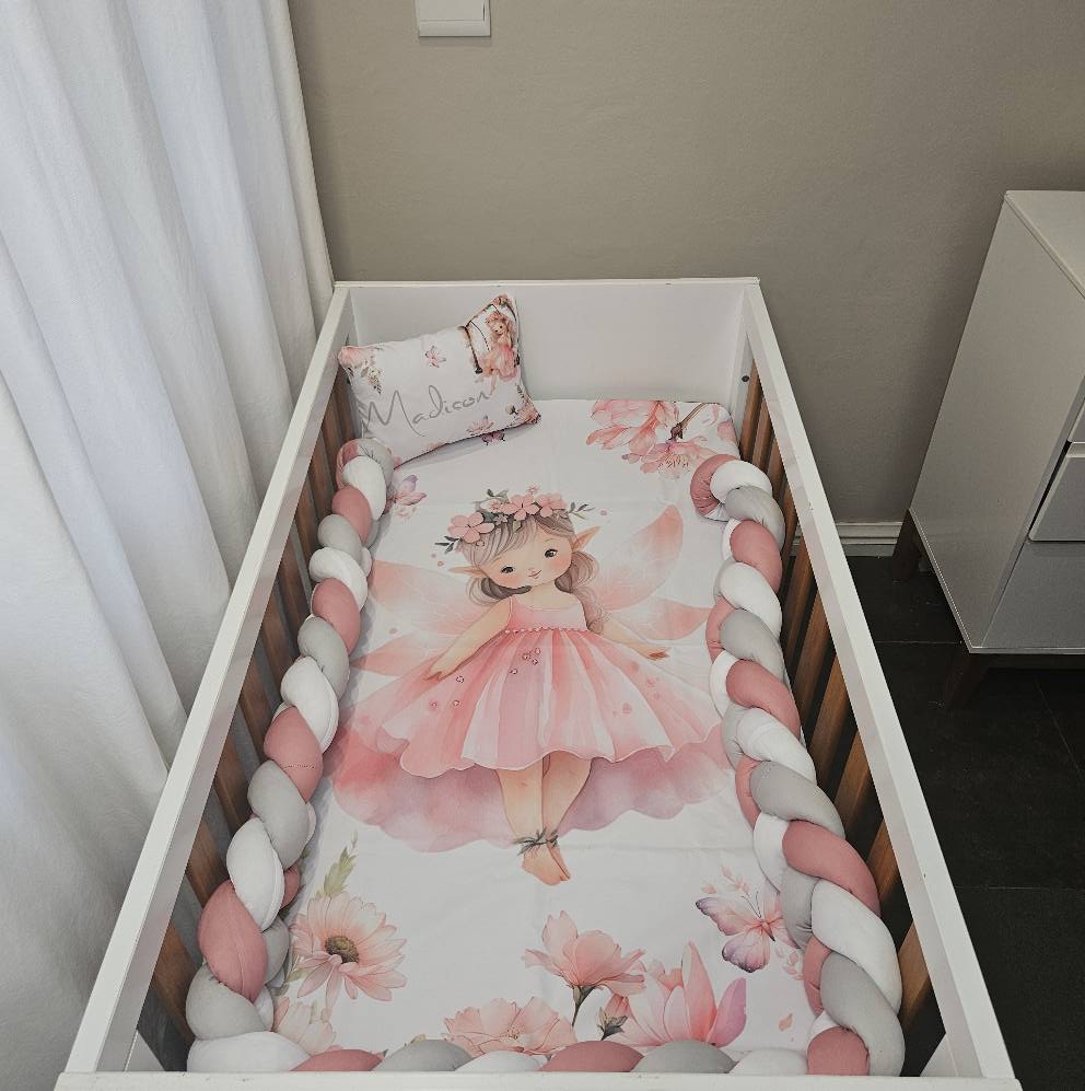 Magical Floral Fairy cot linen