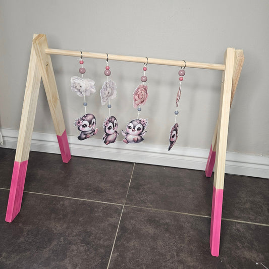 Peony Penguin Play gym