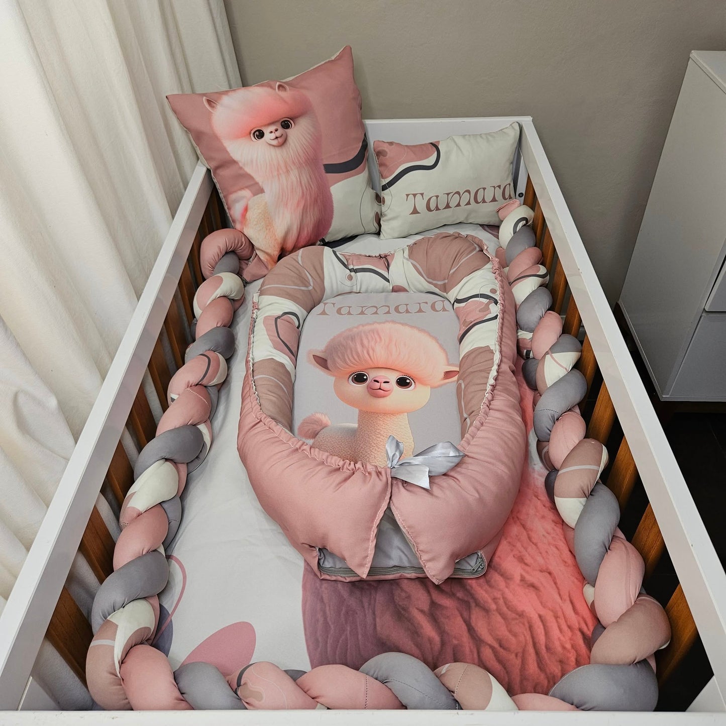Funky Boho Llama Baby Nest