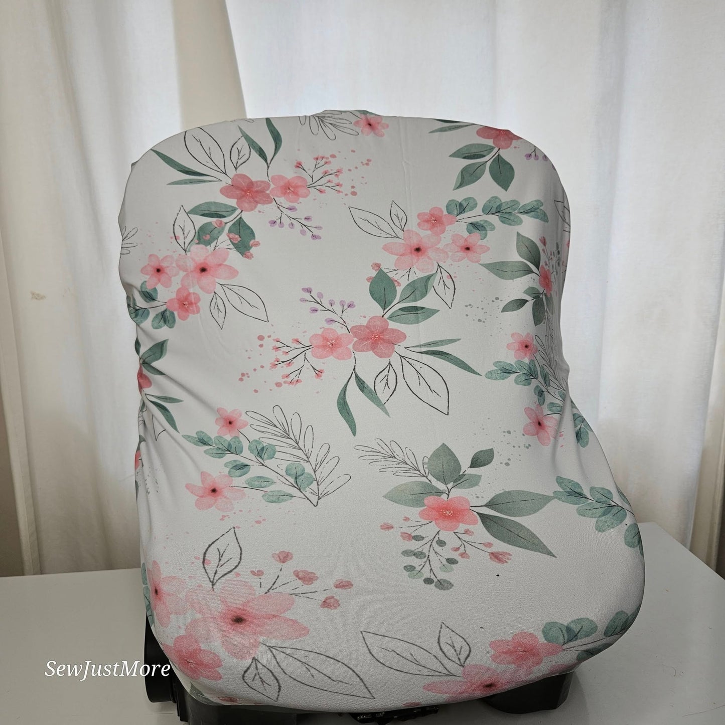 Soft Pink Boho Bunny cot linen