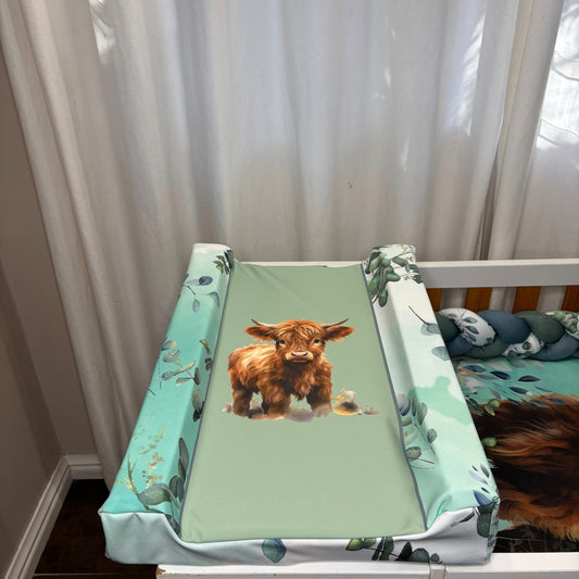 Joshua the Highland Cow Waterproof Changing Mat