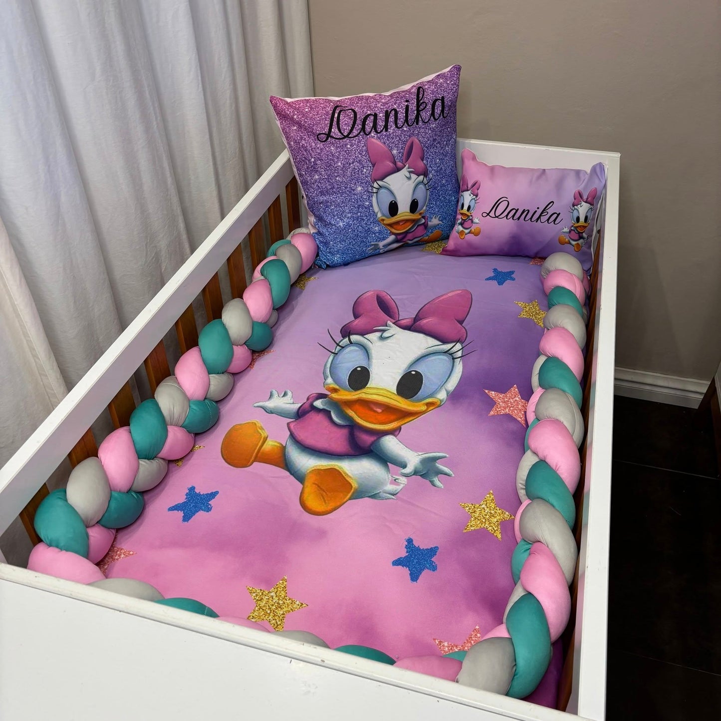 Magical Baby Daisy Duck cot linen