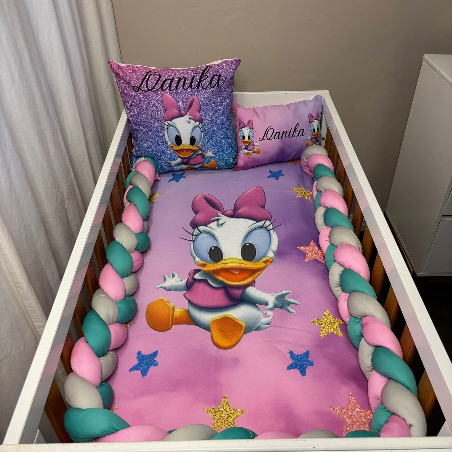 Magical Baby Daisy Duck cot linen