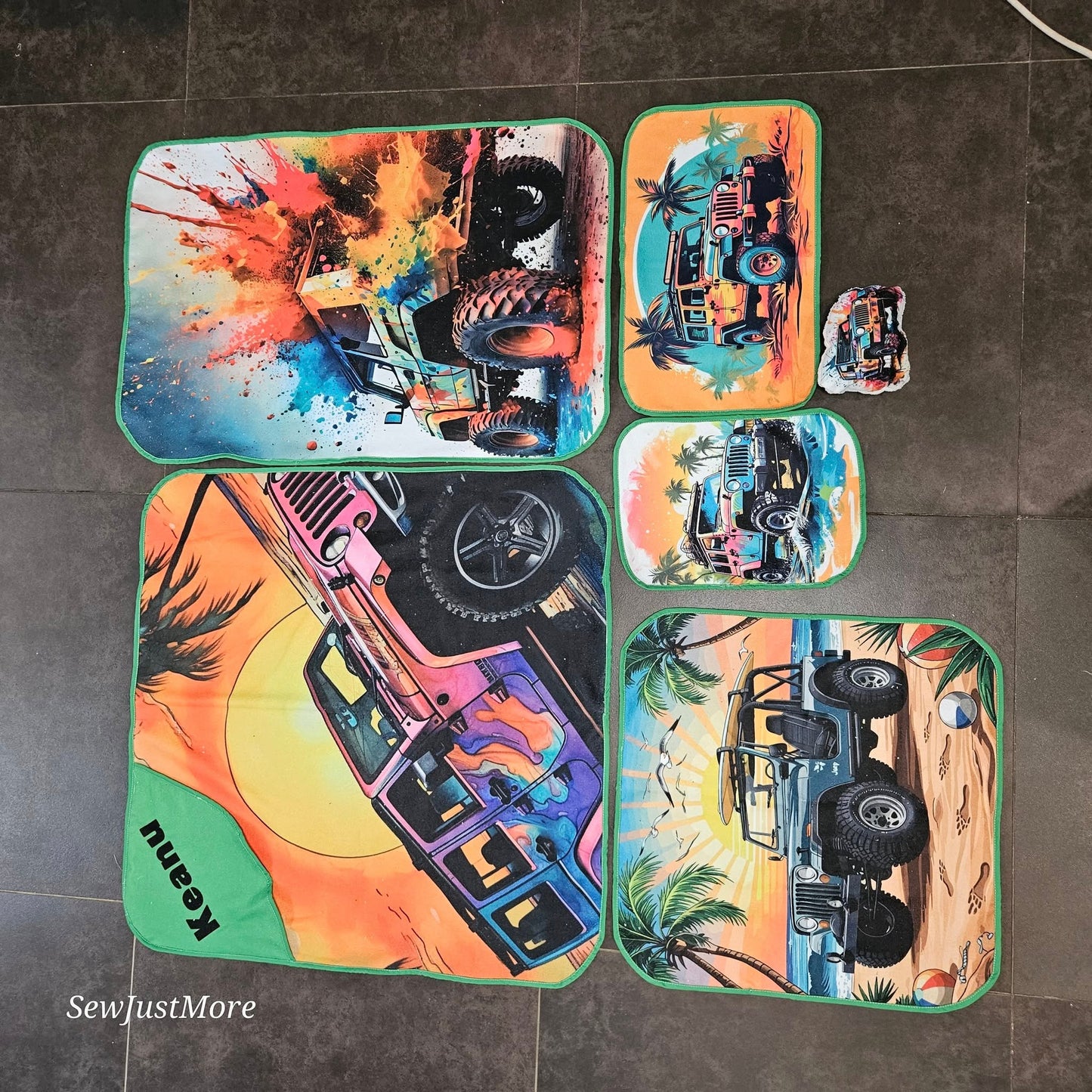 The adventurous Jeep Toweling Set