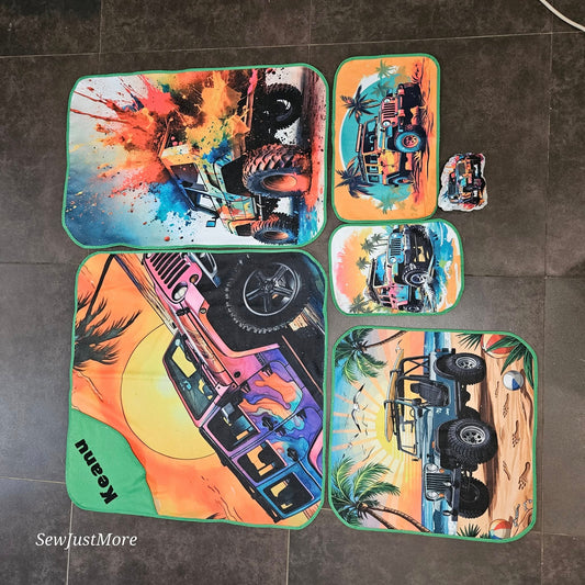 The adventurous Jeep Toweling Set
