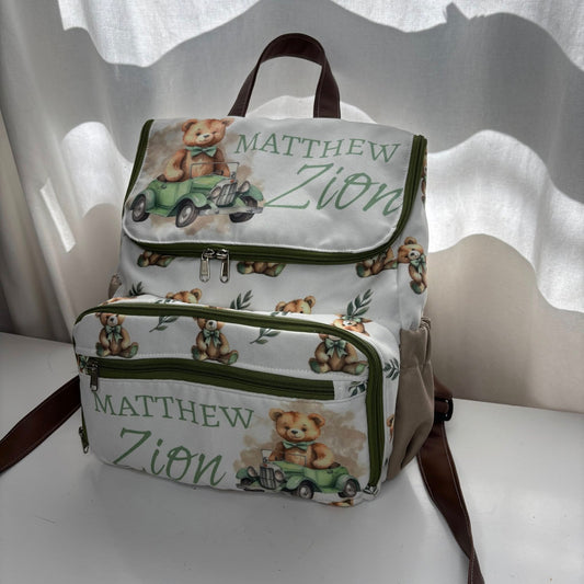 Bear diaper bag