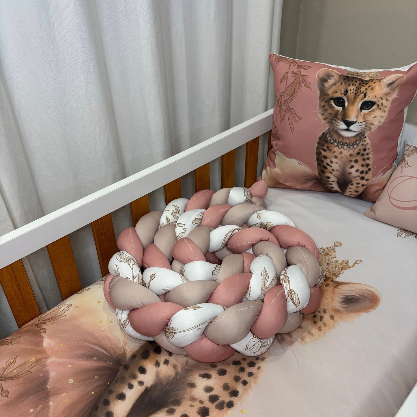 Boho Princess Cheetah Cot Linen