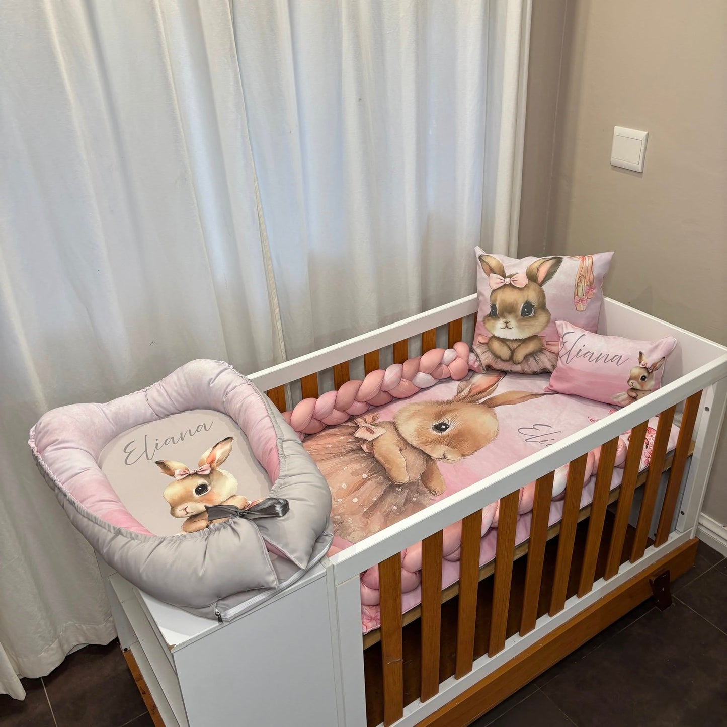 Boho Ballerina Bunny 2.0 cot linen