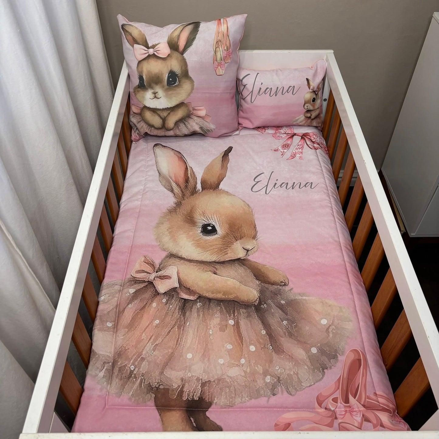 Boho Ballerina Bunny 2.0 cot linen