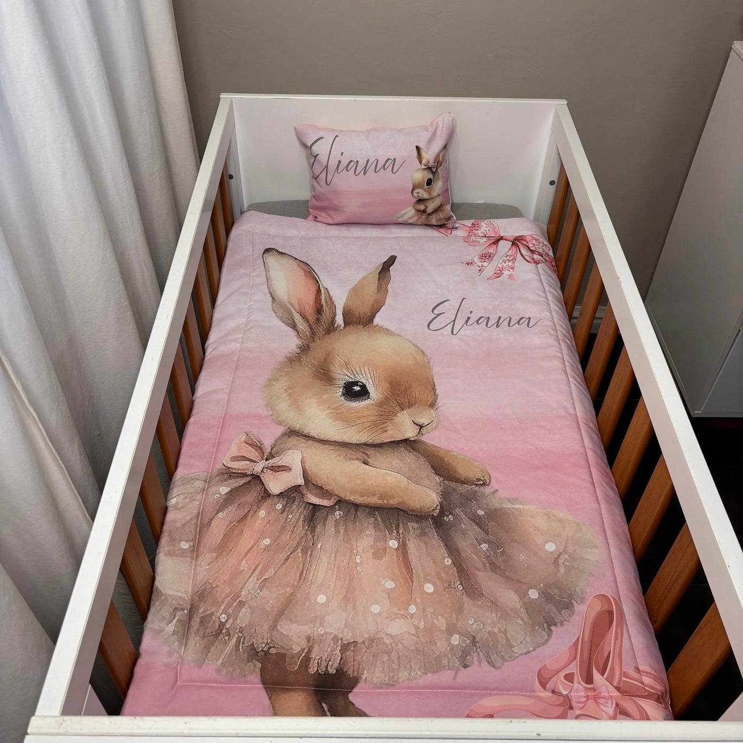 Boho Ballerina Bunny 2.0 cot linen