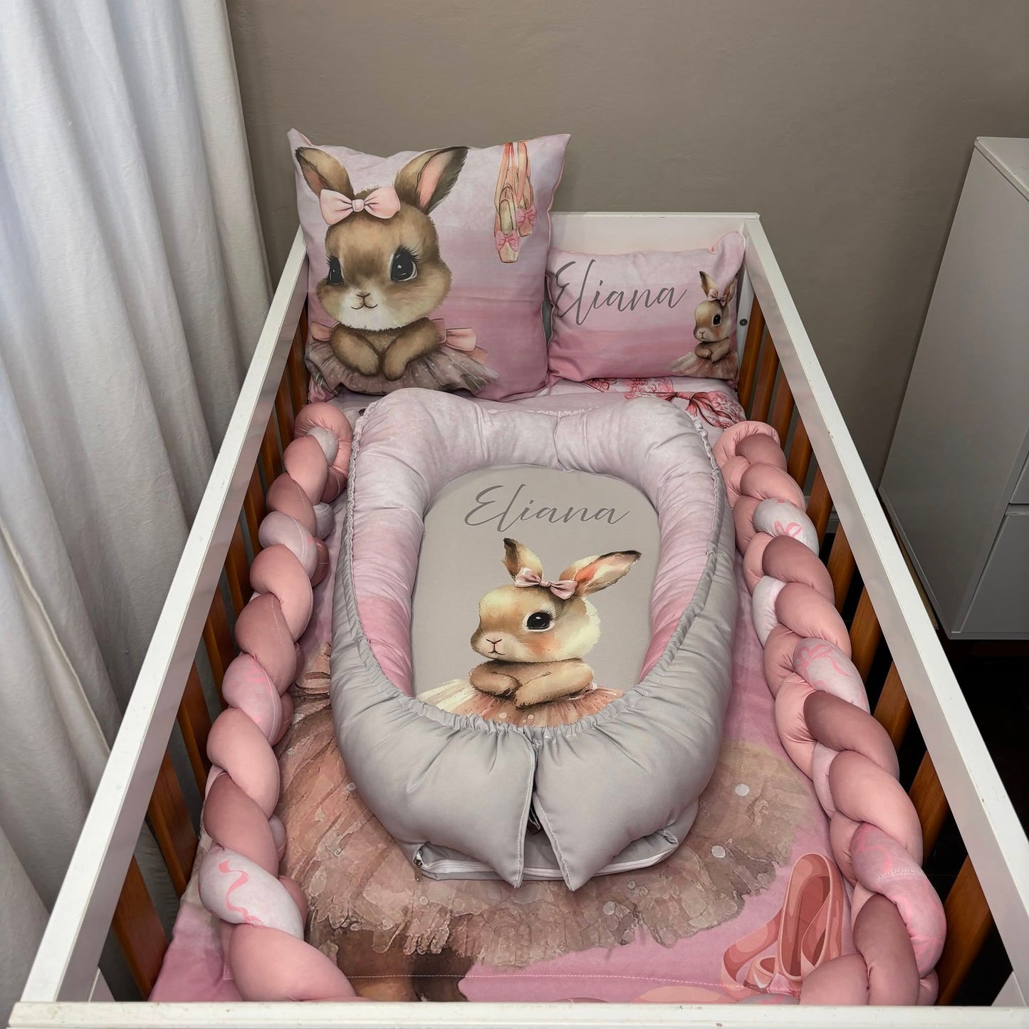Boho Ballerina Bunny 2.0 cot linen