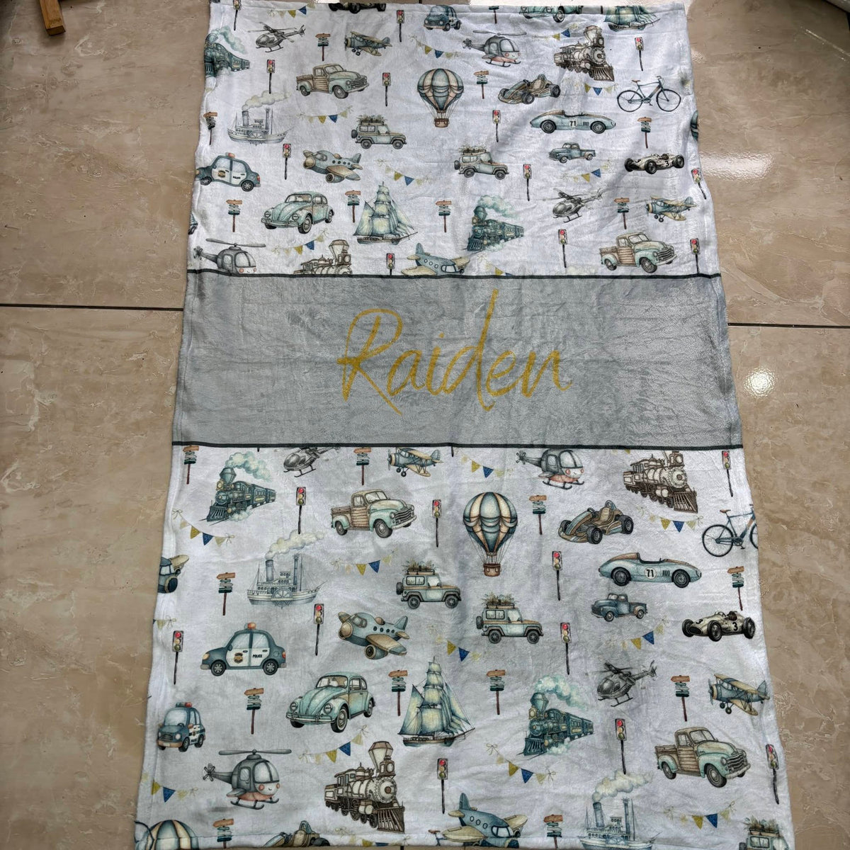 The ultimate transport set Fleece blanket