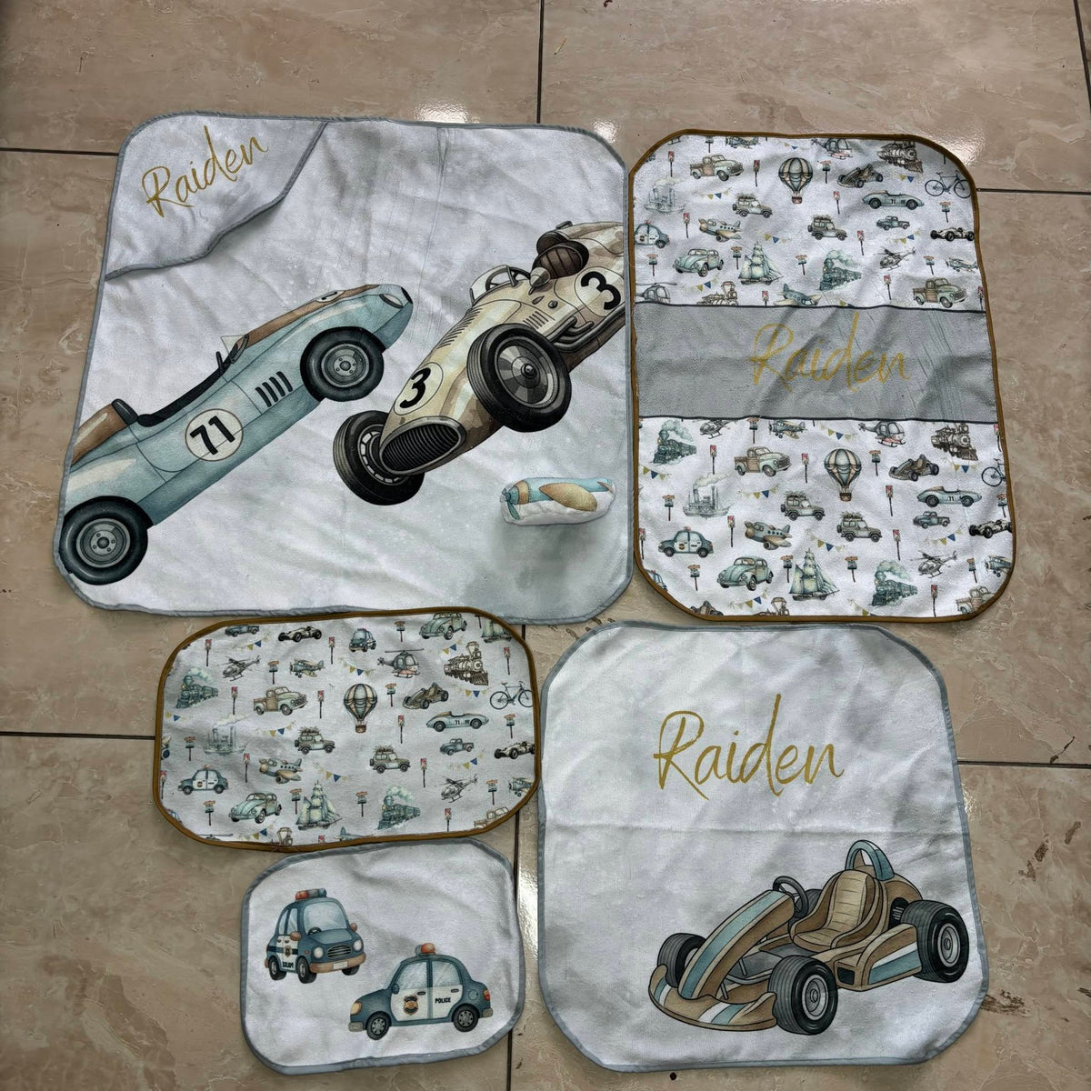 The ultimate transport set Toweling Set