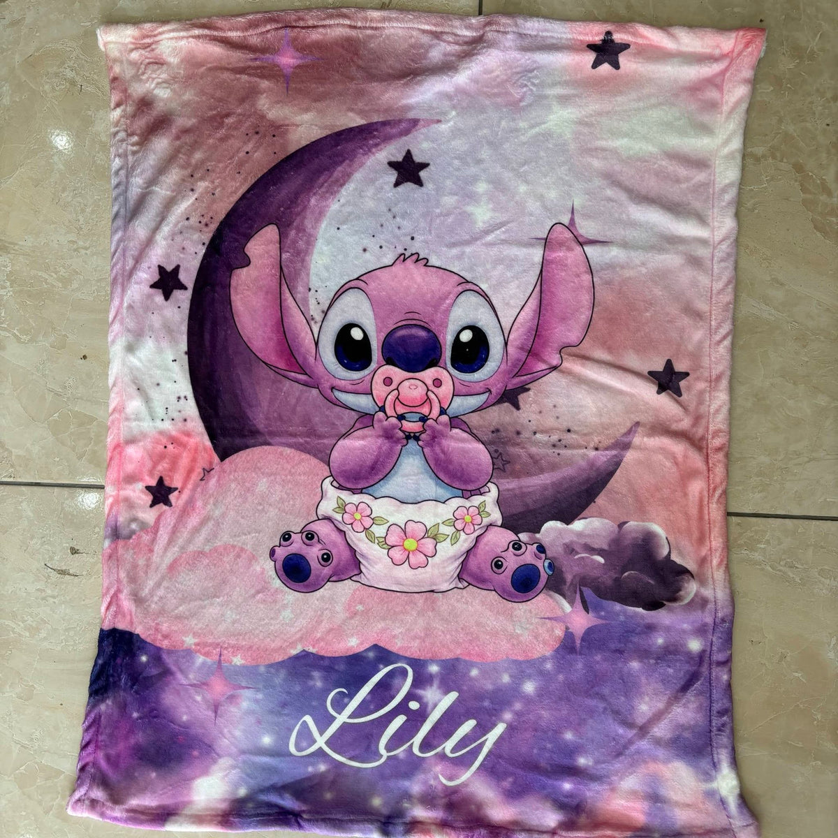 The Girl Stitch set Fleece blanket