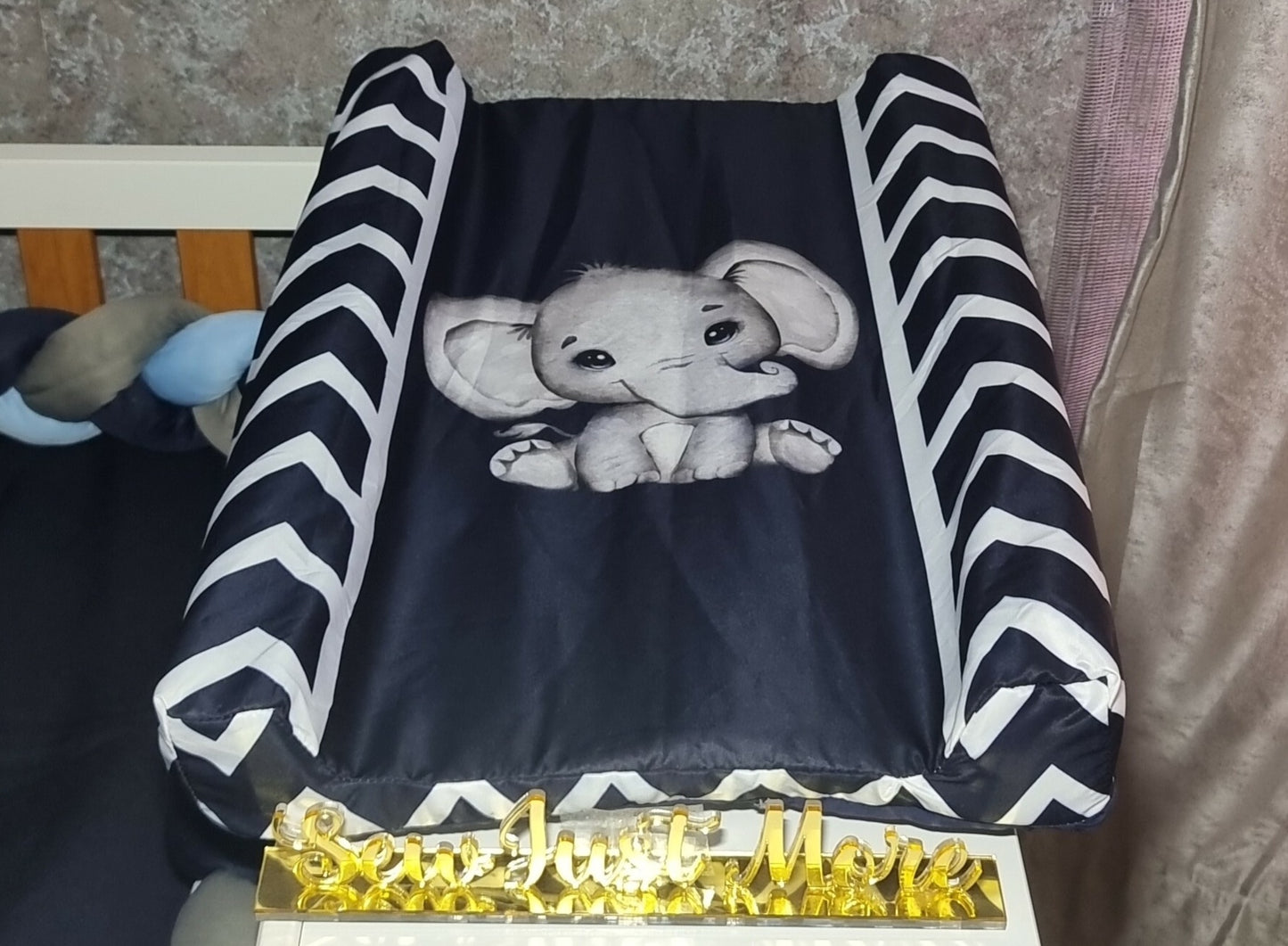 Navy Elephant - Sew Just More