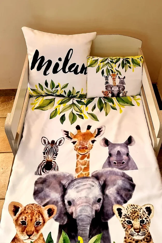 Yellow Leaves Safari - Sew Just More