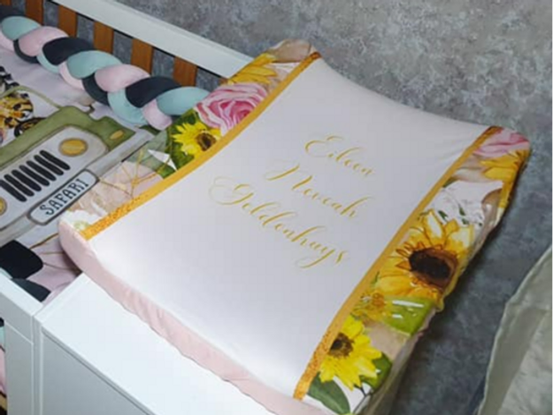 Girl Jeep Safari Changing mat - Sew Just More