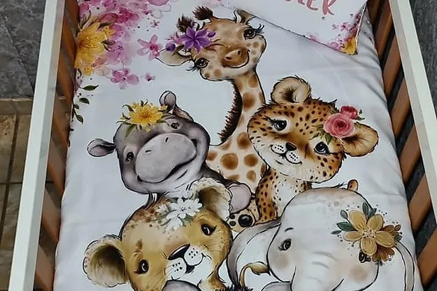 Colorful Gril Safari - Sew Just More
