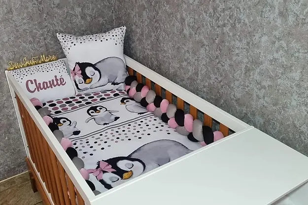 Polka Dot Penguin Girl - Sew Just More
