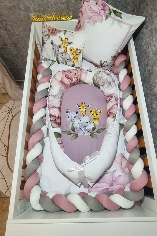 Peony Safari Baby Nest - Sew Just More