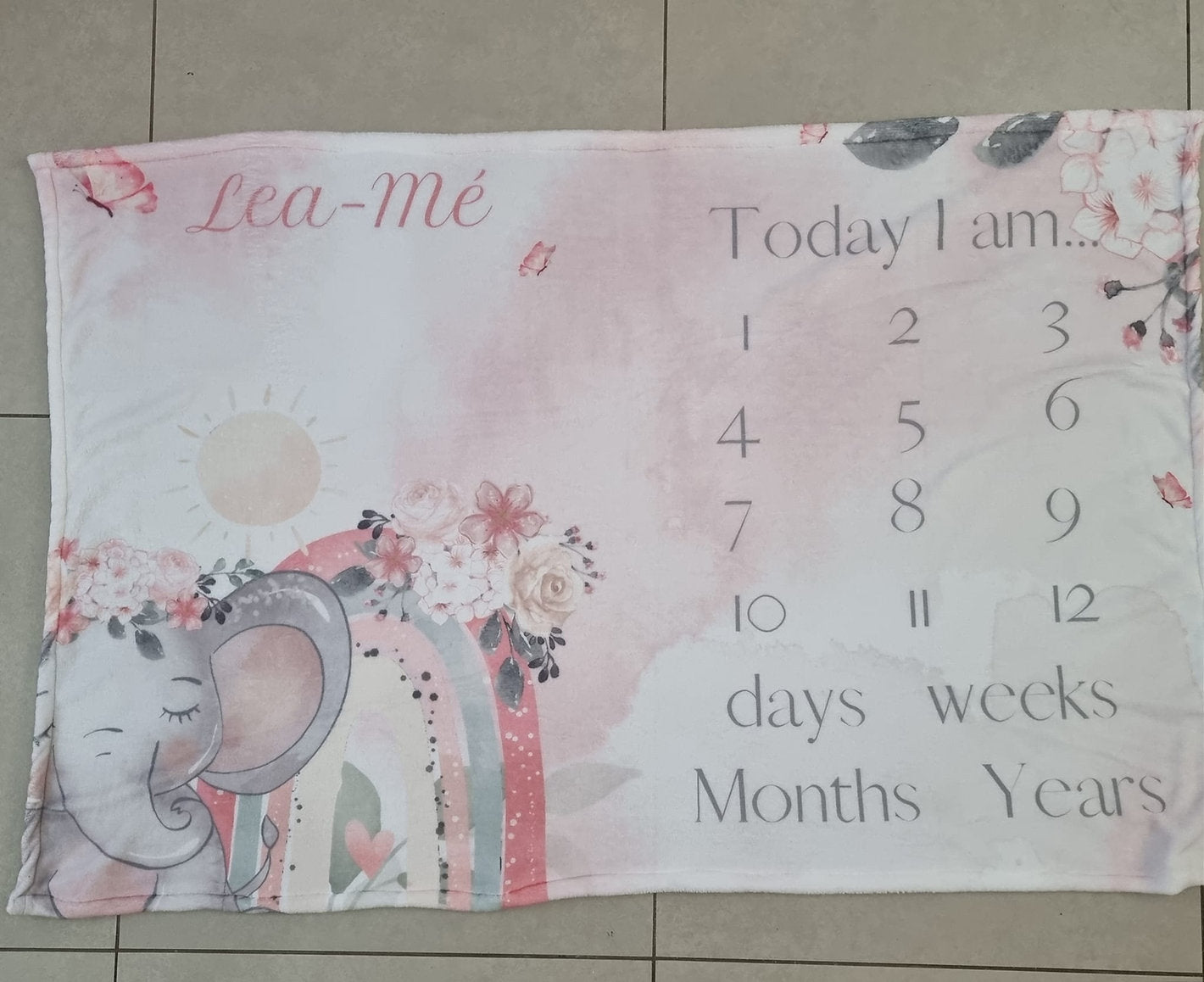 Over the Rainbow elephant - Sew Just More