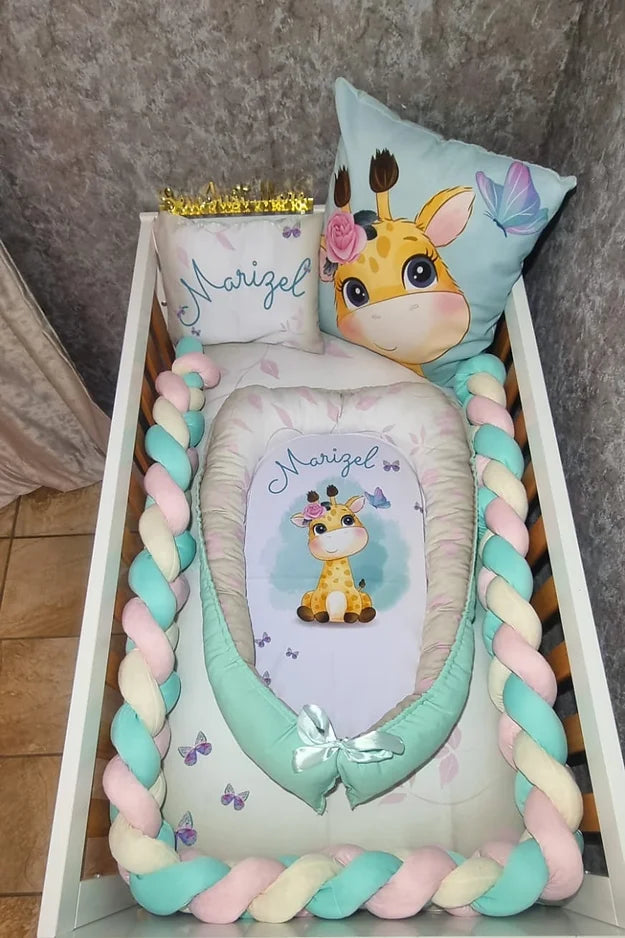 Butterfly Giraffe Baby Nest - Sew Just More