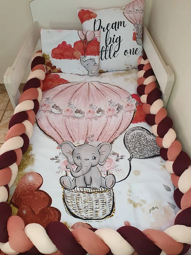 Metallic Glitter Elephant - Sew Just More