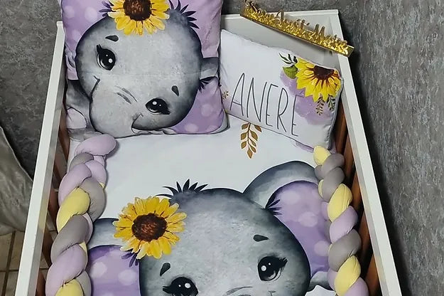 Lavender Sunflower Ellie - Sew Just More