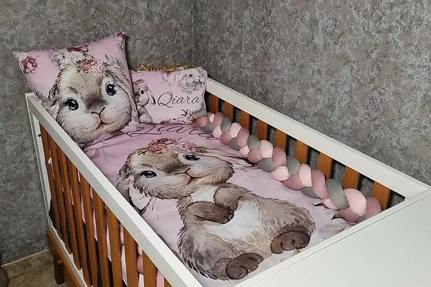 Pink Peony Bunny - Sew Just More