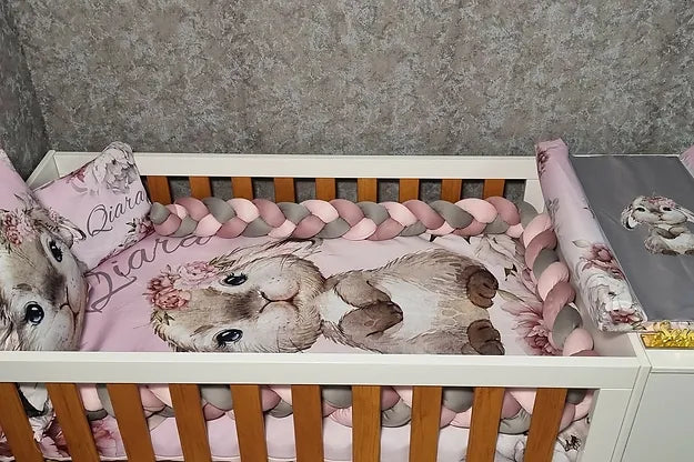 Pink Peony Bunny - Sew Just More