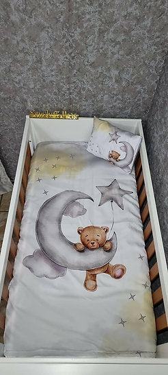 Dreamy Silver Teddy - Sew Just More
