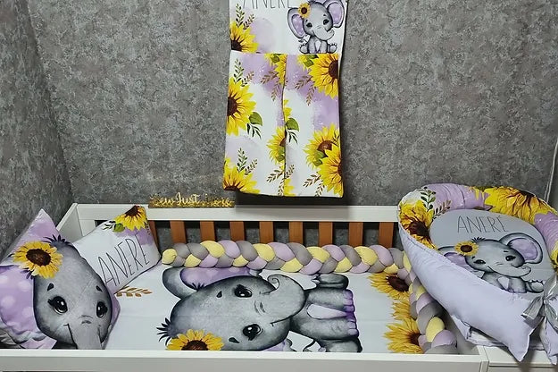 Lavender Sunflower Ellie - Sew Just More