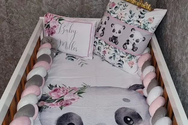 Baby Pink panda - Sew Just More