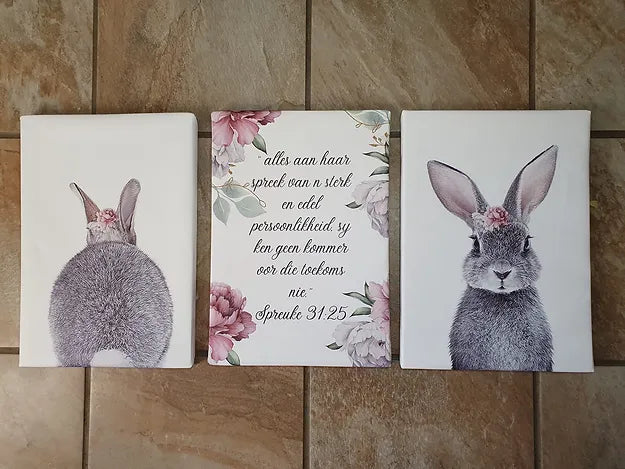 Peony Bunny - Sew Just More