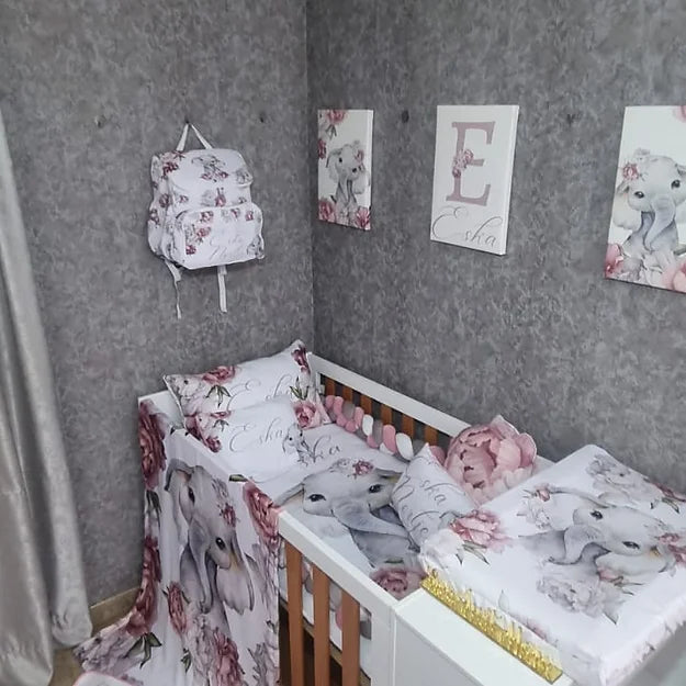 Peony Elephant - Sew Just More
