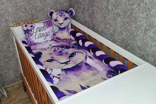 Purple Baby Lion - Sew Just More