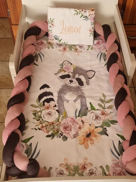 Flower Racoon - Sew Just More